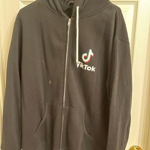 Tik Tok black hoodie